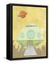 Kids Alien-Michael Murdock-Framed Stretched Canvas