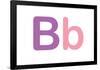 Kids Alphabet Letter B Sign Poster-null-Framed Poster