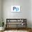 Kids Alphabet Letter P Sign Poster-null-Poster displayed on a wall