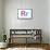 Kids Alphabet Letter R Sign Poster-null-Framed Poster displayed on a wall