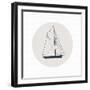 Kids Art Sail Boat 2-Gemma Bardot-Framed Photographic Print