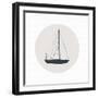 Kids Art Sail Boat 4-Gemma Bardot-Framed Photographic Print