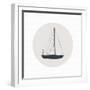 Kids Art Sail Boat 4-Gemma Bardot-Framed Photographic Print