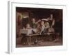 Kids at Lunch, 1857-Marc Louis Benjamin Vautier-Framed Giclee Print