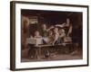 Kids at Lunch, 1857-Marc Louis Benjamin Vautier-Framed Giclee Print