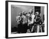 Kids Biting Apples on Strings at Halloween-null-Framed Photo