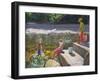 Kids Fishing, Looe, Cornwall, 2014-Andrew Macara-Framed Giclee Print