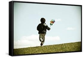 Kids Having Fun-zurijeta-Framed Stretched Canvas