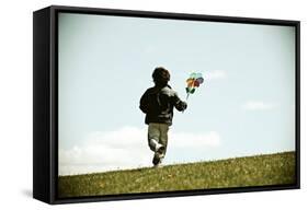 Kids Having Fun-zurijeta-Framed Stretched Canvas