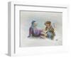 Kids Ice Skating-Dianne Dengel-Framed Premium Giclee Print