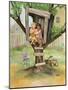 Kids in a Tree House-Dianne Dengel-Mounted Giclee Print