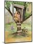 Kids in a Tree House-Dianne Dengel-Mounted Giclee Print