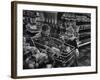 Kids in Supermarket, Experiment by Kroger Food Foundation, Children Let Loose in Kroger Supermarket-Francis Miller-Framed Photographic Print