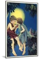 Kids in Tree-null-Mounted Poster