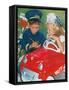 Kids Playing Cops-null-Framed Stretched Canvas