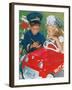 Kids Playing Cops-null-Framed Art Print