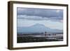 Kids Playing in the Water on the Coast of Bali-Alex Saberi-Framed Premium Photographic Print