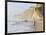 Kids Playing on Beach, Santa Cruz Coast, California, USA-Tom Norring-Framed Photographic Print