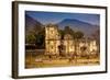 Kids Playing Soccer at Ruins in Antigua, Guatemala, Central America-Laura Grier-Framed Photographic Print