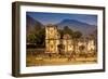 Kids Playing Soccer at Ruins in Antigua, Guatemala, Central America-Laura Grier-Framed Photographic Print