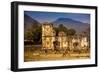 Kids Playing Soccer at Ruins in Antigua, Guatemala, Central America-Laura Grier-Framed Photographic Print