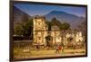 Kids Playing Soccer at Ruins in Antigua, Guatemala, Central America-Laura Grier-Framed Photographic Print