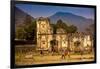 Kids Playing Soccer at Ruins in Antigua, Guatemala, Central America-Laura Grier-Framed Premium Photographic Print