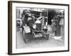 Kids Refuelling a Car-null-Framed Photographic Print