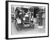 Kids Refuelling a Car-null-Framed Photographic Print