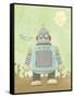 Kids Robot-Michael Murdock-Framed Stretched Canvas