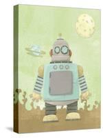 Kids Robot-Michael Murdock-Stretched Canvas