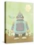 Kids Robot-Michael Murdock-Stretched Canvas