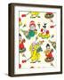 Kids' Room Wallpaper-null-Framed Art Print