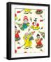 Kids' Room Wallpaper-null-Framed Art Print