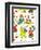 Kids' Room Wallpaper-null-Framed Art Print