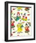 Kids' Room Wallpaper-null-Framed Art Print