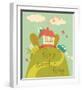 Kids Theme I-Kuma-Framed Art Print