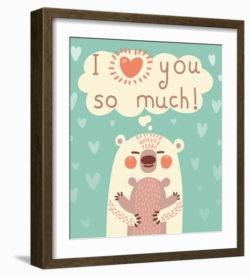 Kids Theme II-Kuma-Framed Art Print