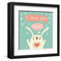 Kids Theme IV-Kuma-Framed Art Print