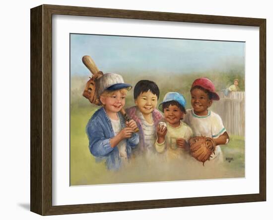 Kids-Dianne Dengel-Framed Giclee Print