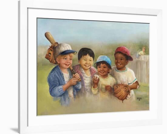 Kids-Dianne Dengel-Framed Giclee Print