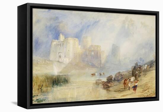 Kidwelly Castle, Carmarthenshire-J. M. W. Turner-Framed Stretched Canvas