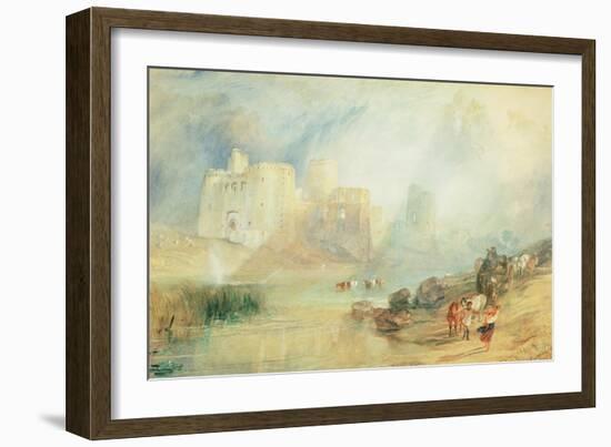 Kidwelly Castle, Wales-J. M. W. Turner-Framed Giclee Print