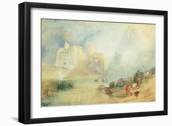 Kidwelly Castle, Wales-J. M. W. Turner-Framed Giclee Print