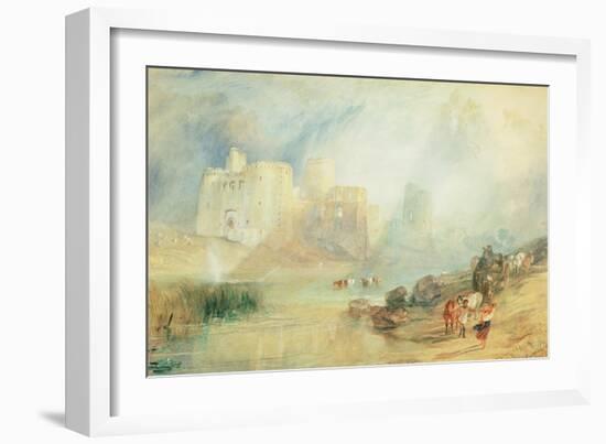 Kidwelly Castle, Wales-J. M. W. Turner-Framed Giclee Print