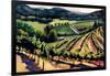 Kieken Vineyard-Janet Vanderhoof-Framed Giclee Print