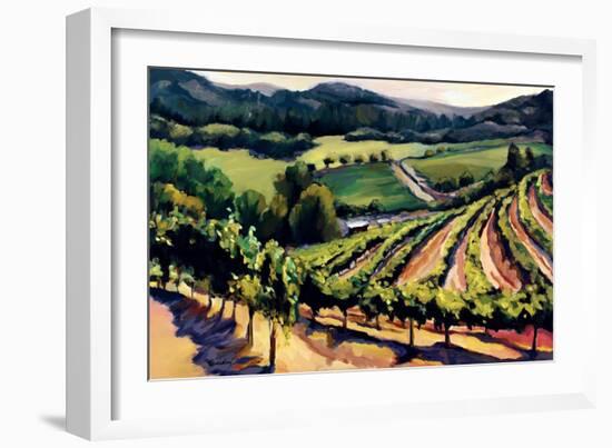 Kieken Vineyard-Janet Vanderhoof-Framed Giclee Print