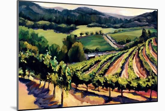 Kieken Vineyard-Janet Vanderhoof-Mounted Giclee Print