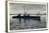 Kiel, Älteres Torpedoboot Mit Schulschiffen, Hafen-null-Stretched Canvas
