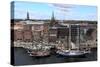 Kiel, Baltic Sea, Schleswig-Holstein, Germany, Europe-Hans-Peter Merten-Stretched Canvas